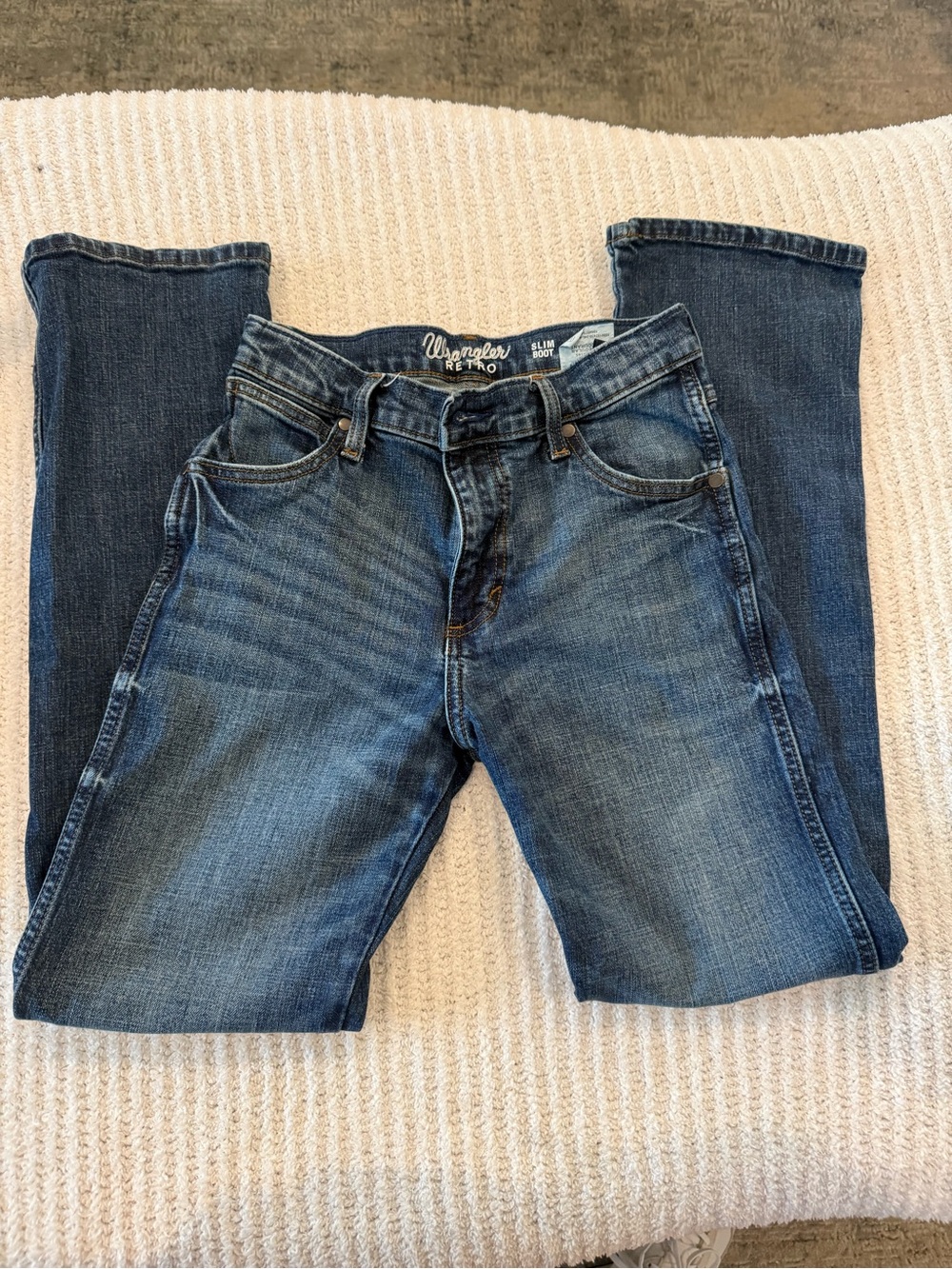 Wrangler size 14 Retro Light Blue Jeans
